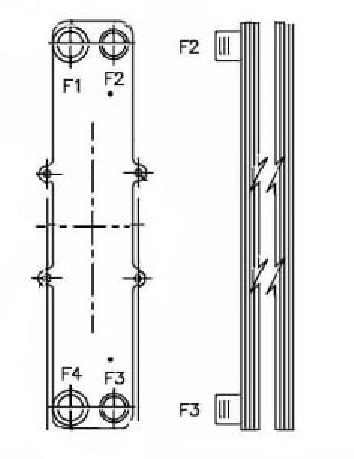Пластинчатый теплообменник Doucette BPH 4